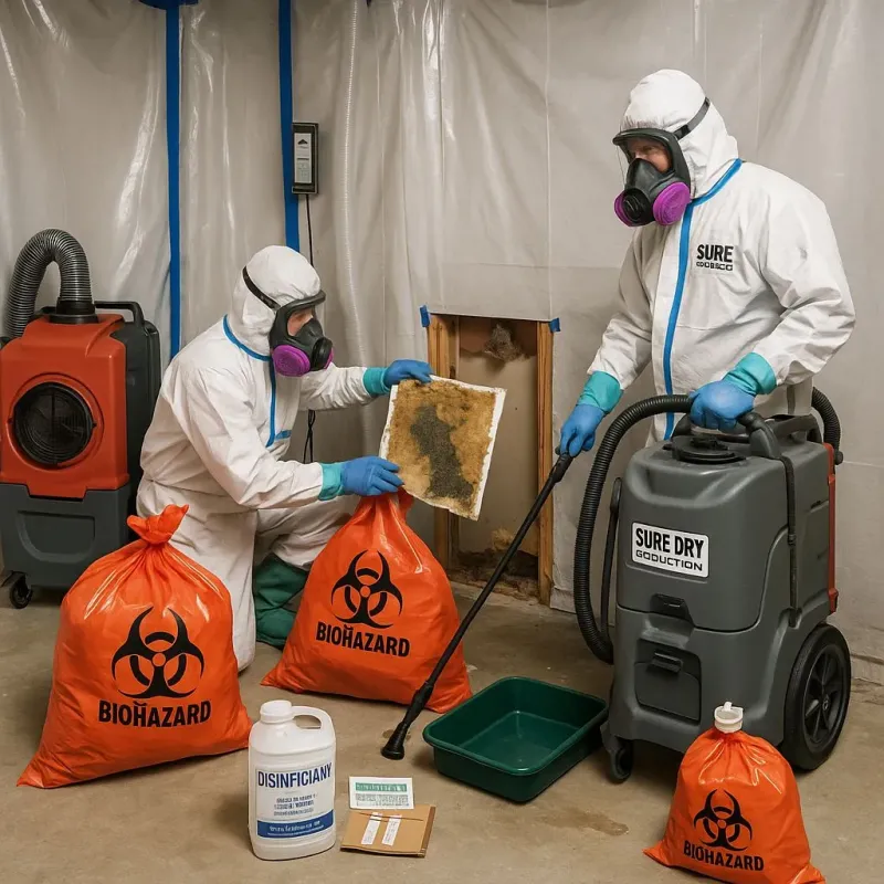 Contaminated Water Handling Protocols process in Cedar Lake, IN
