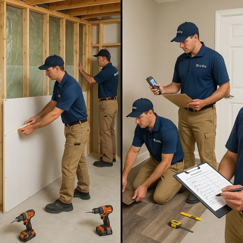 Repairs and Reconstruction process in Cedar Lake, IN