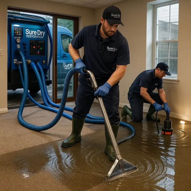 Water Extraction and Removal process in Cedar Lake, IN
